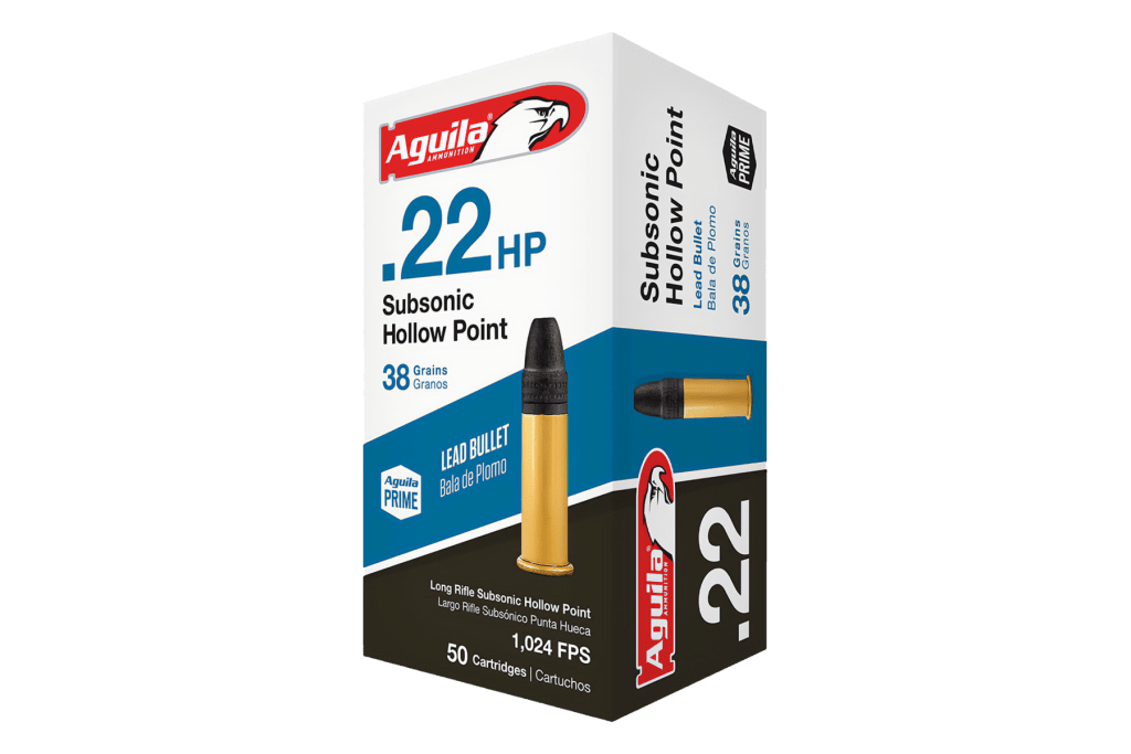 22LR HV HP 38GR AMMO Delta Firearms